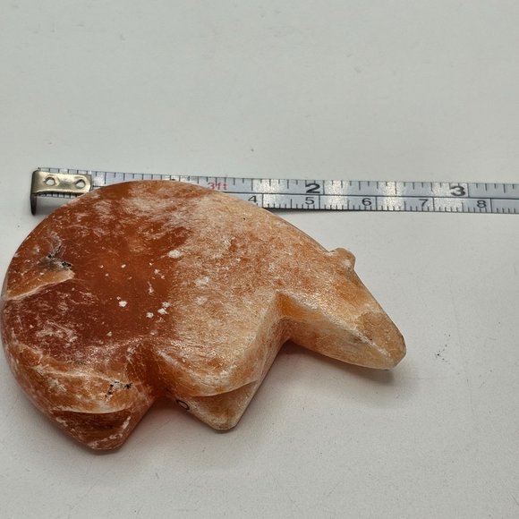 Zuni Carved Alabaster Bear Figure - Picture 7 of 8